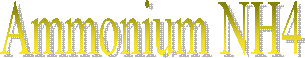 Ammonium NH4
